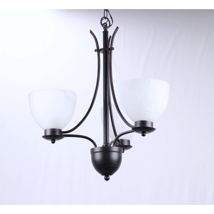 LAMP. COLGANTE NEGRO CEPILLADO 3L E27 60W