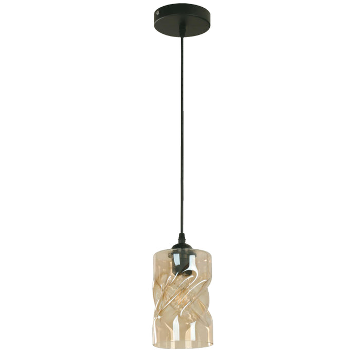 LAMP.  TECHO NEGRO 1L E27 60W