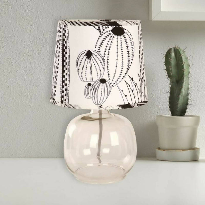 LAMP. MESA TRANSPARENTE 1L E27 60W